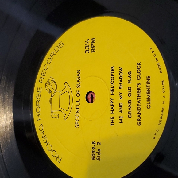 Rocking Horse Records Spoonful of Sugar Mary Poppins Record - Picture 6 of 7